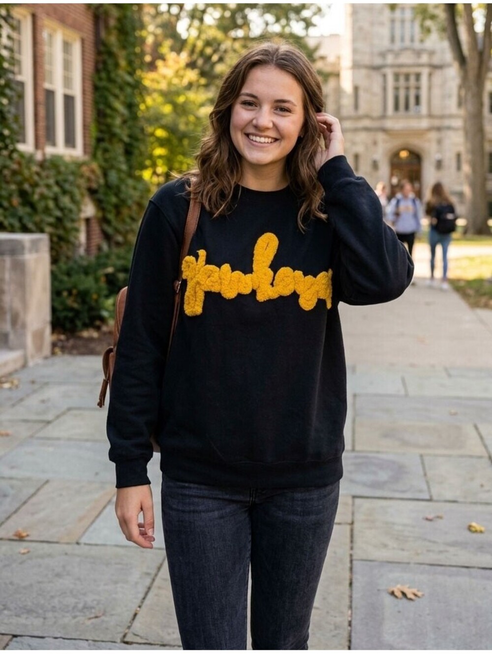 *NEW* Iowa Hawkeye Puff Sweatshirt